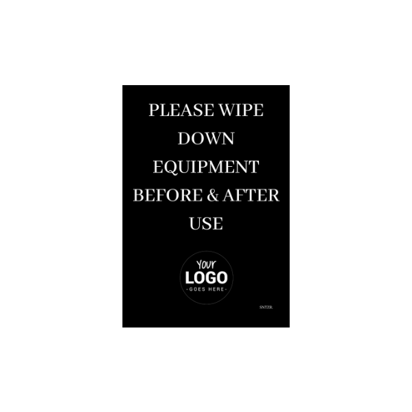 Wipe dispenser signs